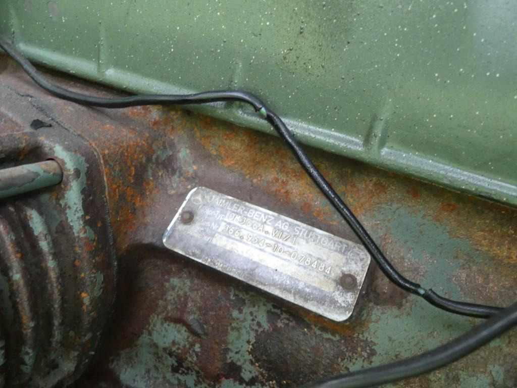 Farm tractor Mercedes-Benz MB trac 1600