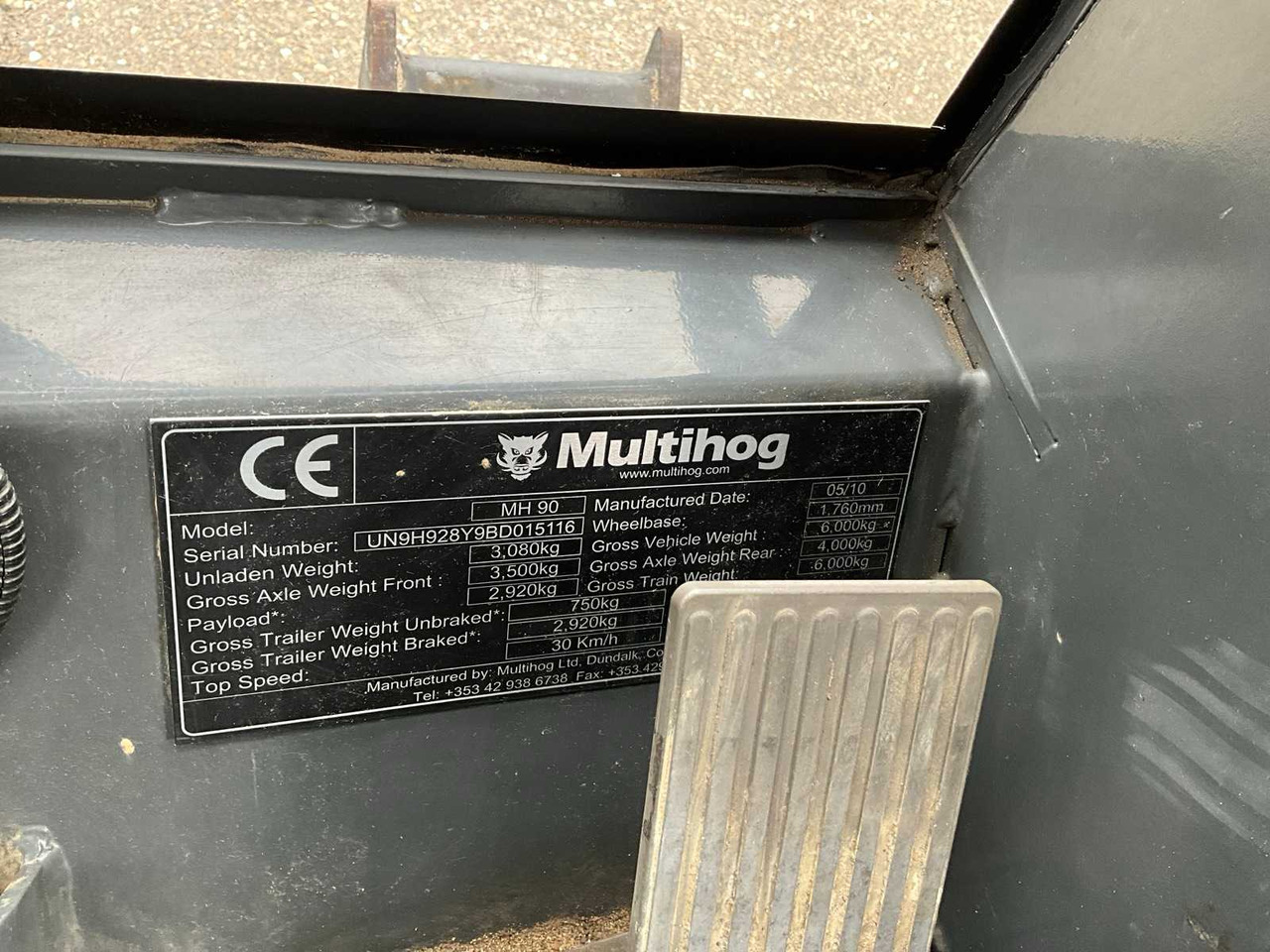 Farm tractor Multihog MH90