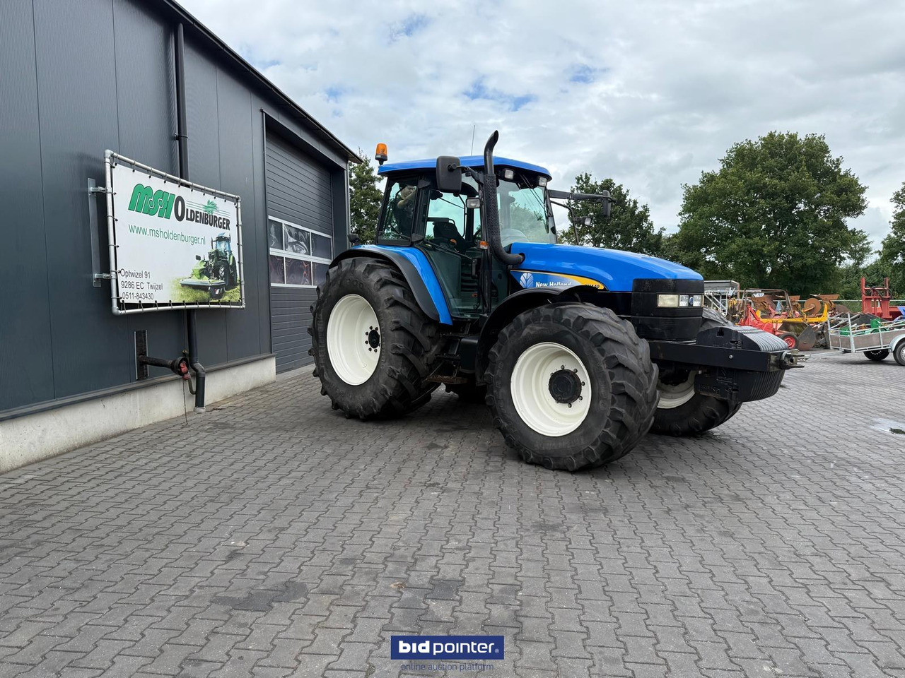 Farm tractor New Holland TM 140