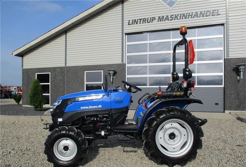 Farm tractor Solis 26 6+2 gearmaskine med servostyring