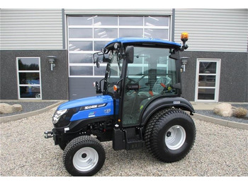 Farm tractor Solis 26 HST med kabine og turf hjul 