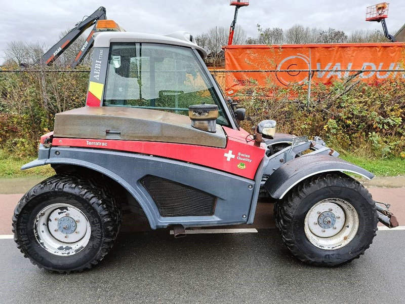 Farm trailer Aebi TT280 werktuigdrager maaier laag zwaartepunt