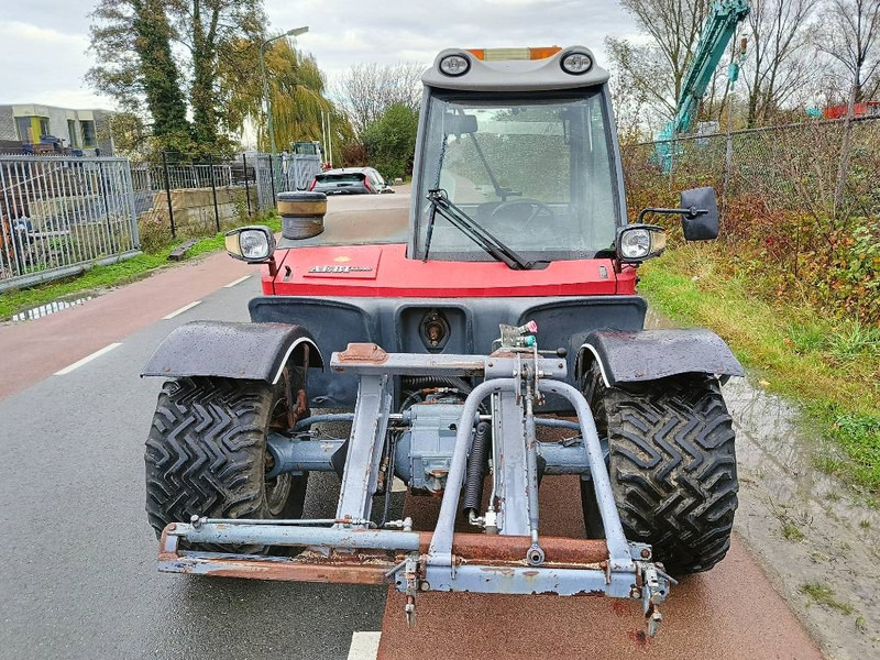 Farm trailer Aebi TT280 werktuigdrager maaier laag zwaartepunt