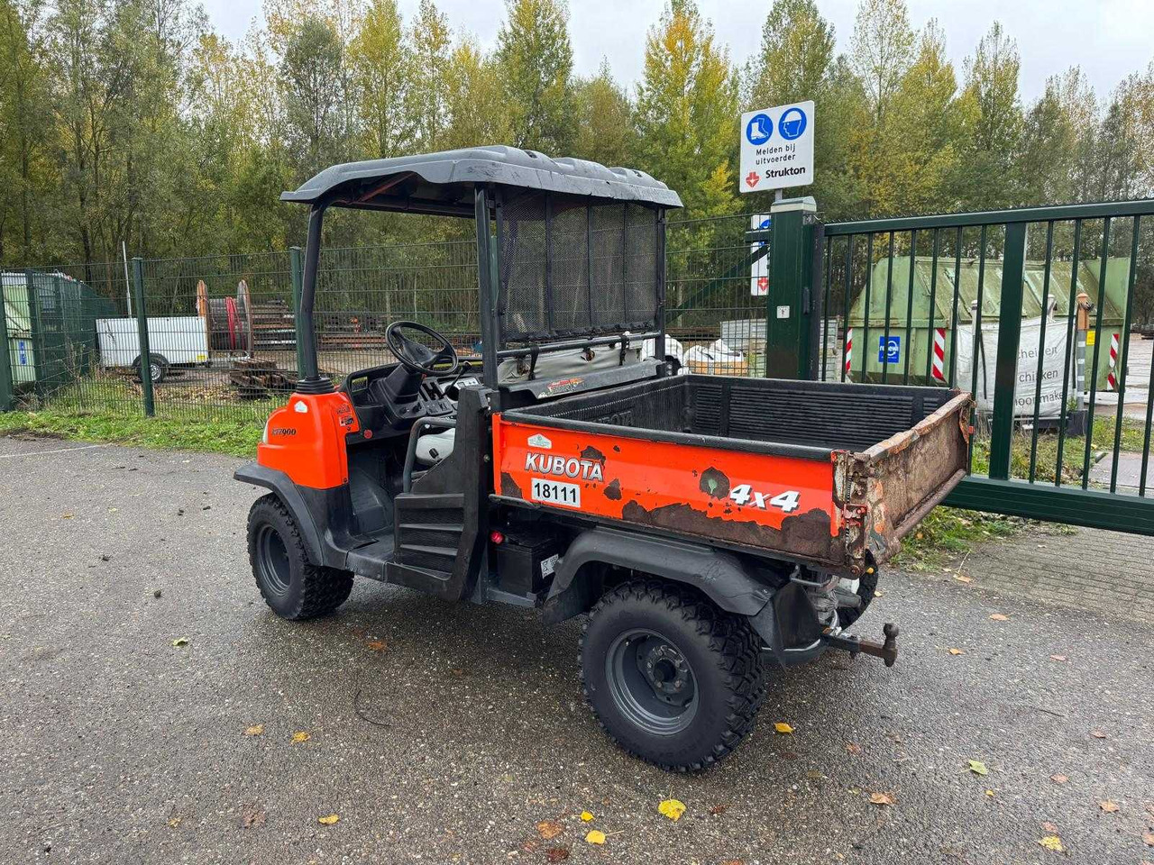 Farm trailer Kubota RTV900 4X4