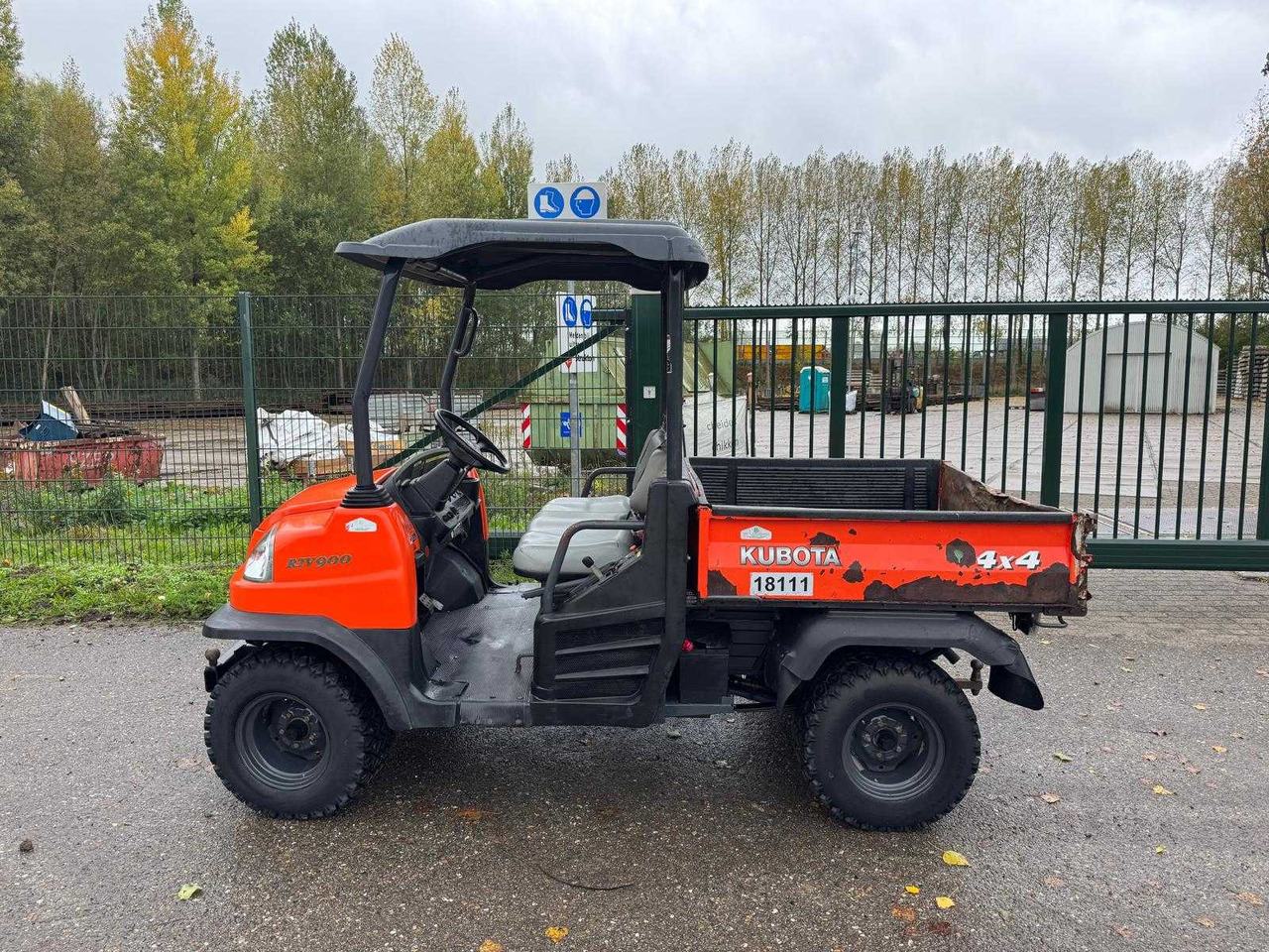 Farm trailer Kubota RTV900 4X4