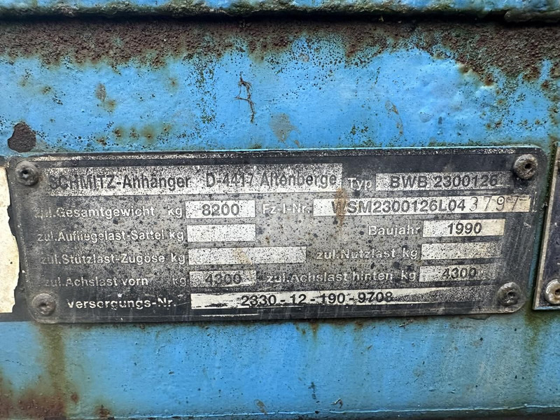 Farm trailer Onbekend Materiaal/balenwagen