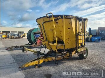  Shelbourne Single Axle PTO Driven Diet Feeder - farm trailer