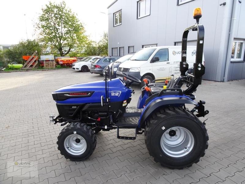 New Compact tractor Farmtrac Farmtrac 22 22PS Industriebereifung Traktor Schlepper Mitsubishi: picture 10