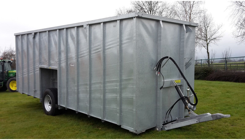 Fertilizer spreader Agomac gegalvaniseerde mest-pompcontainer