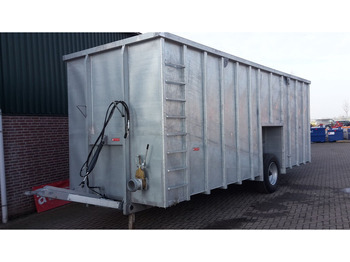 Fertilizer spreader Gegalvaniseerde mestcontainer