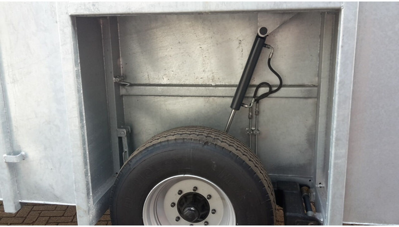 Fertilizer spreader Gegalvaniseerde mestcontainer