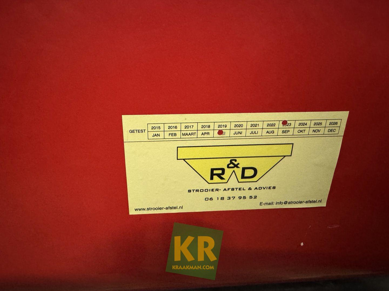 Fertilizer spreader Vicon RO-EDW strooier