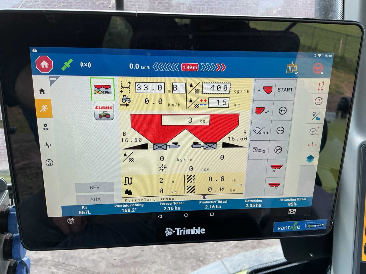 Fertilizer spreader Vicon Ro-Edw Geo VN221