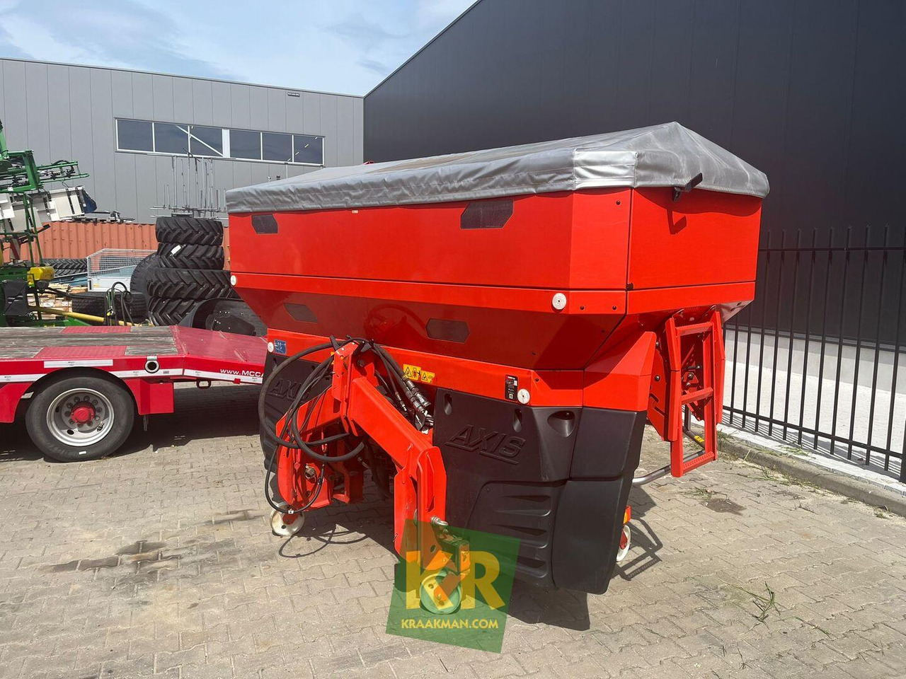 Fertilizer spreader ZZ Conversie Rauch