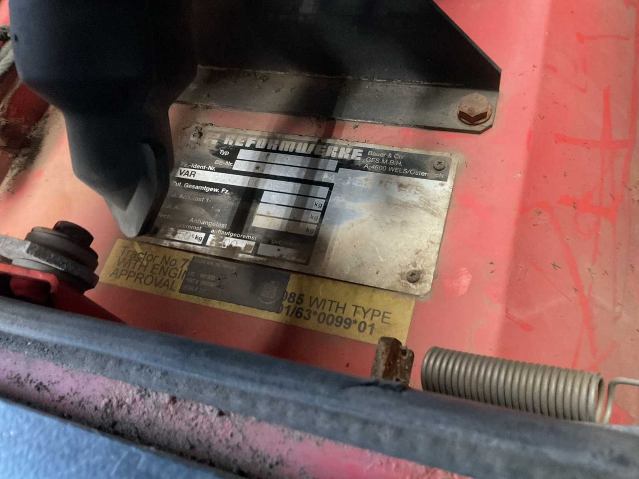 Flail mower/ Mulcher Reformwerke 226.050.038