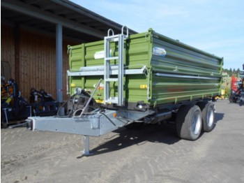Farm tipping trailer/ Dumper Fliegl Fox TDK 130 2x600mm Neu: picture 1