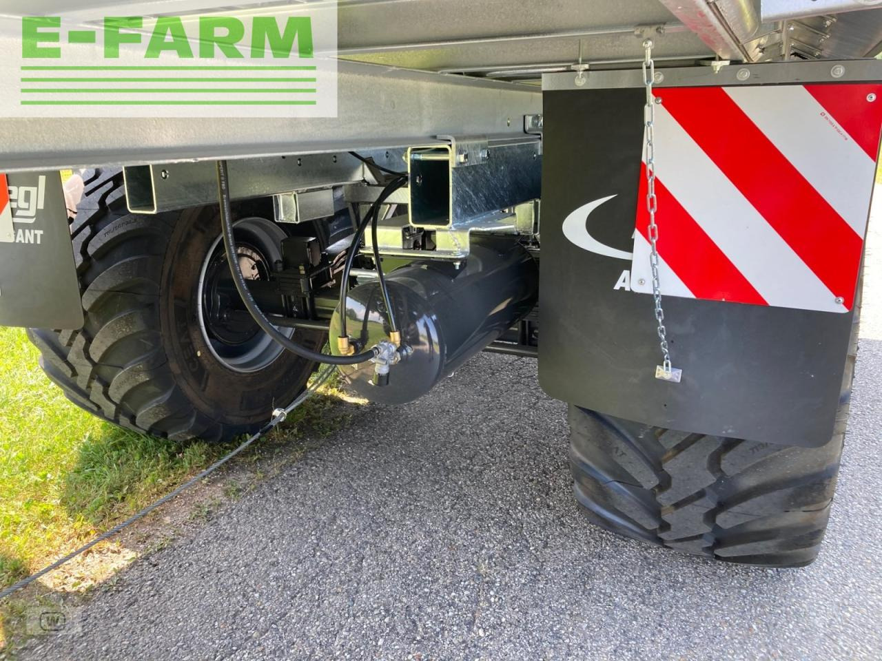 Farm tipping trailer/ Dumper Fliegl gigant asw 271: picture 14