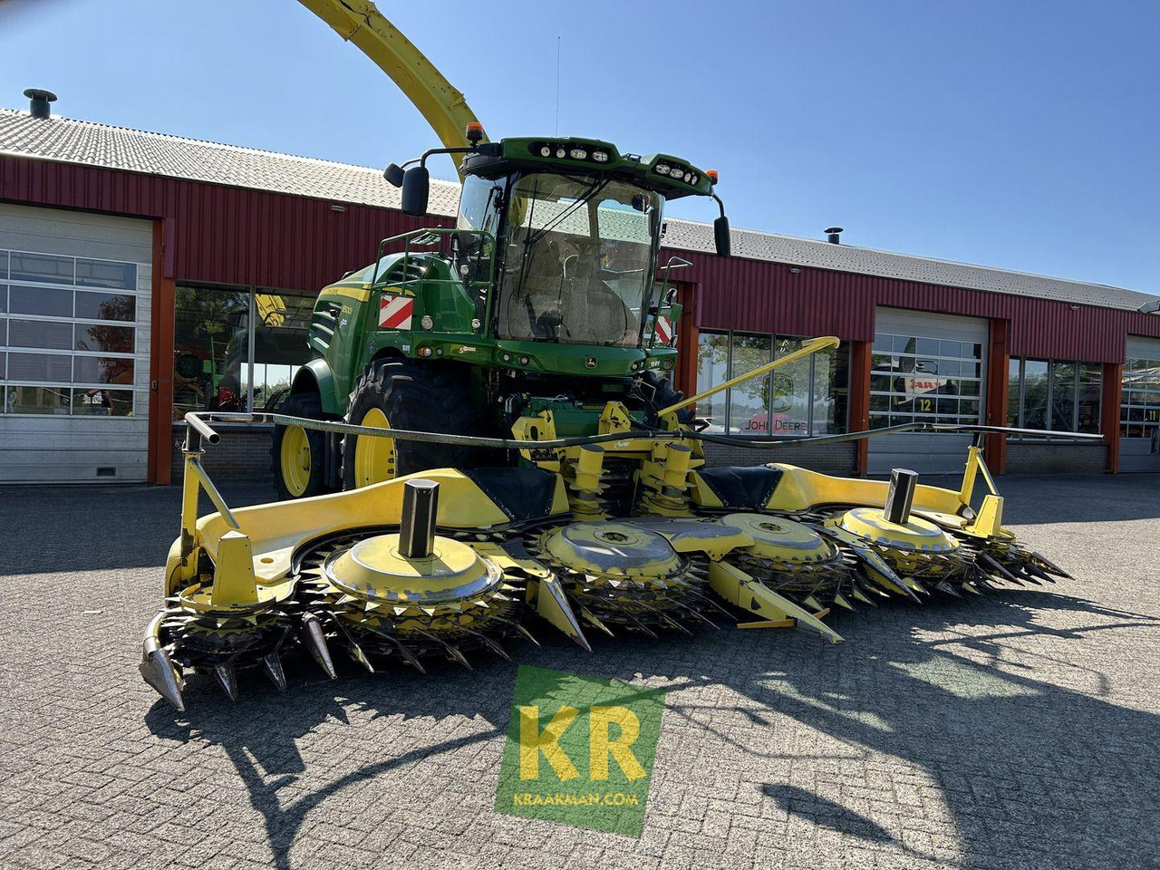 Forage harvester John Deere 8500