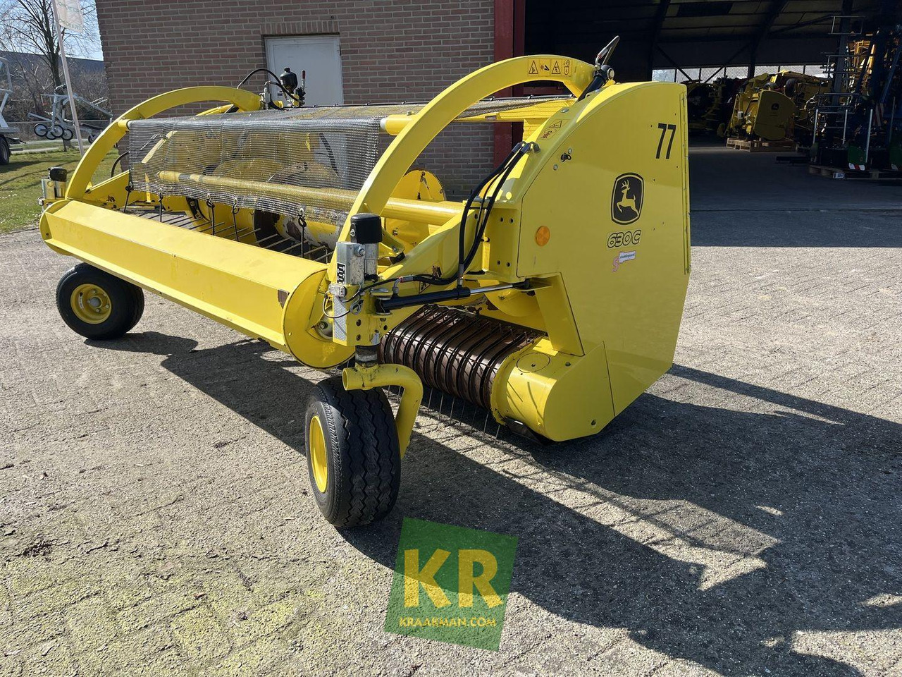 Forage harvester attachment John Deere 630C