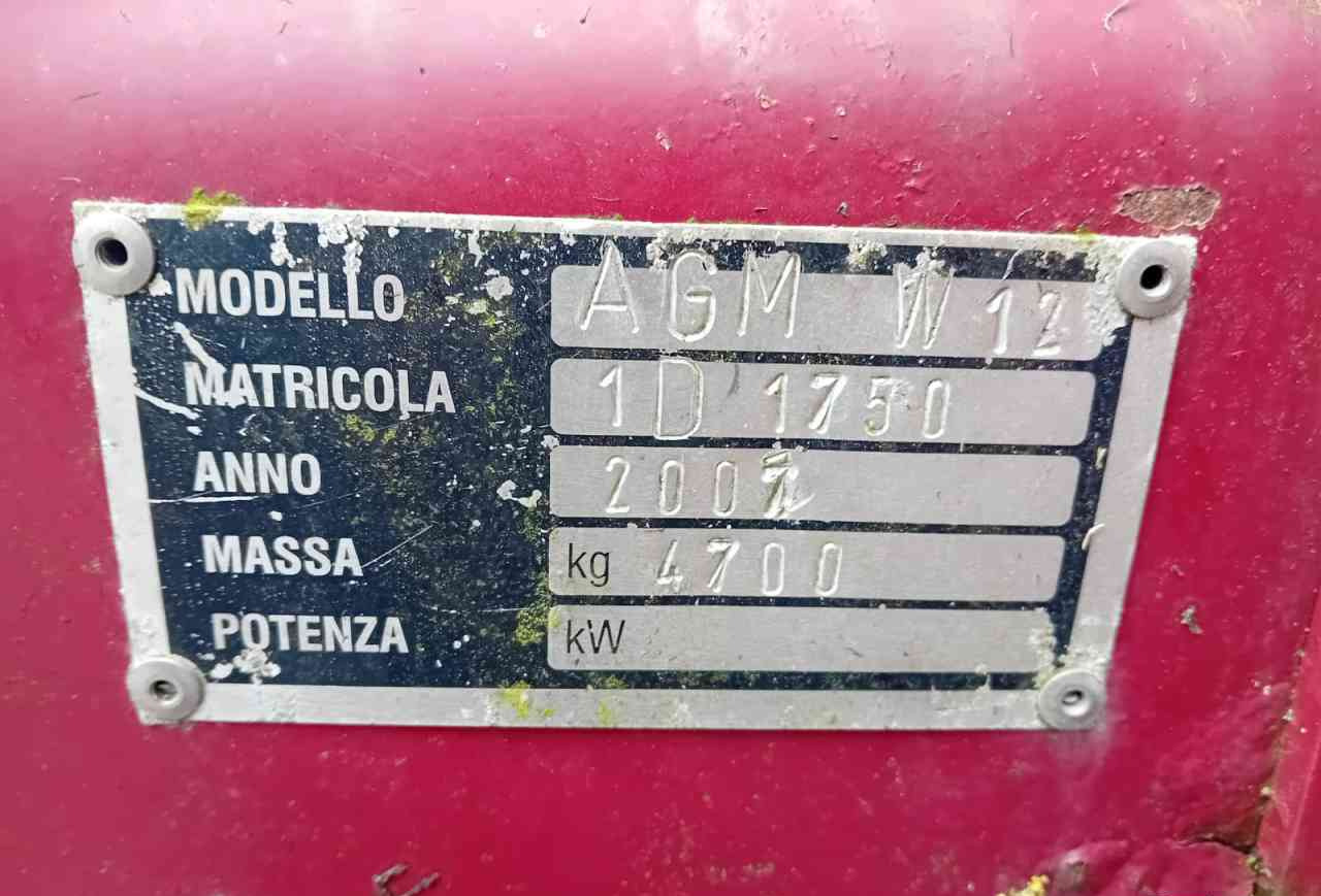 Forage mixer wagon AGM W12 voermengwagen *Verkocht/sold*