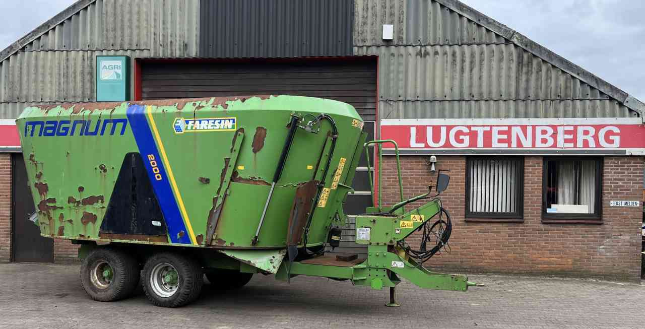 Forage mixer wagon Faresin Magnum 2000 *Verkocht/sold*