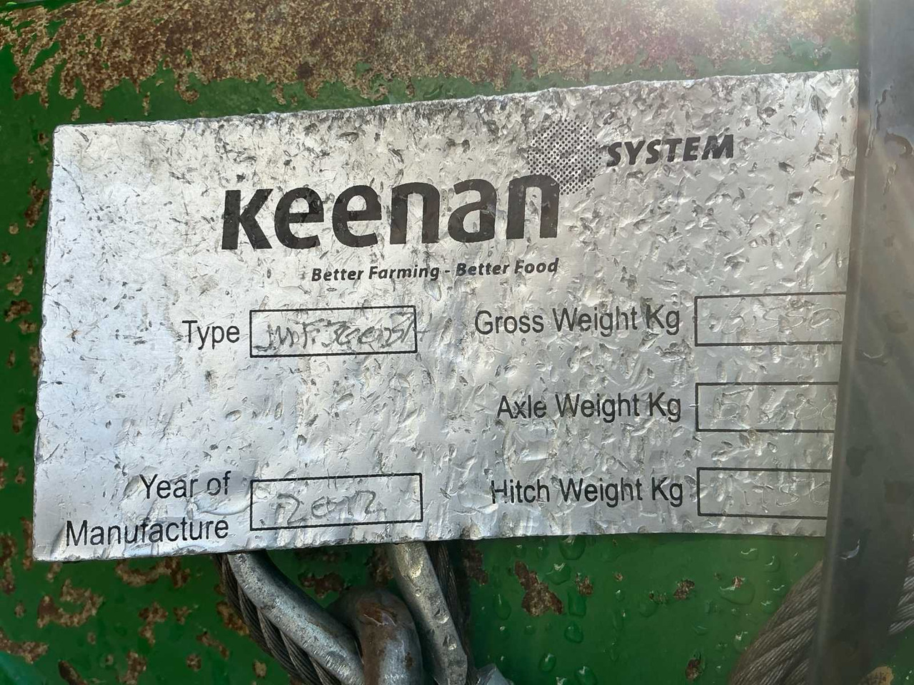 Forage mixer wagon Keenan MF300