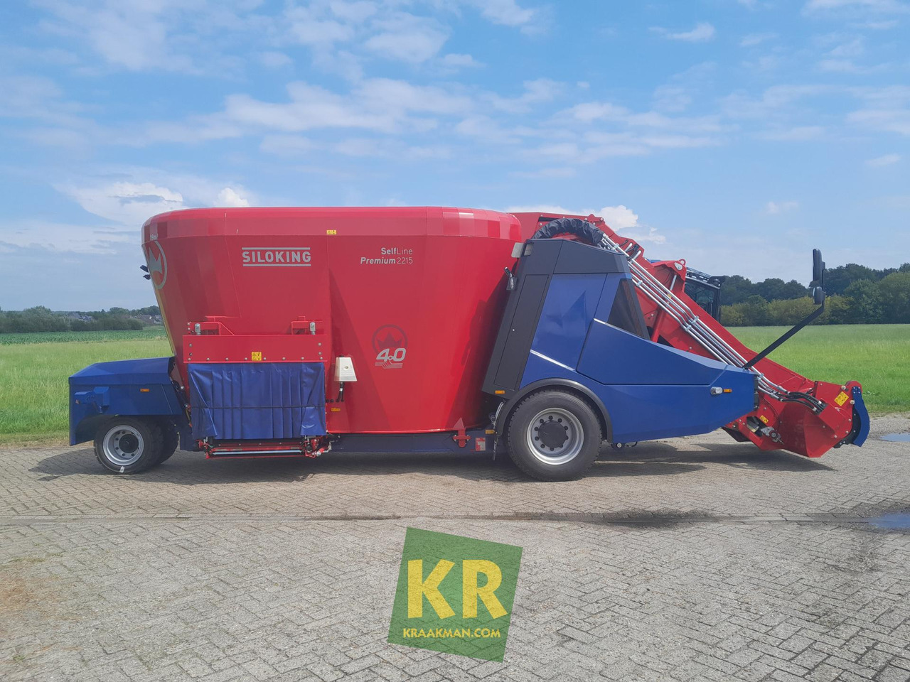 Forage mixer wagon Selfline Siloking