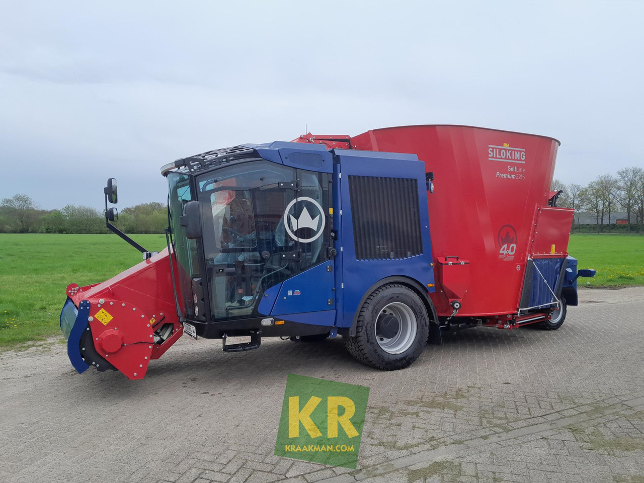 Forage mixer wagon Selfline Siloking