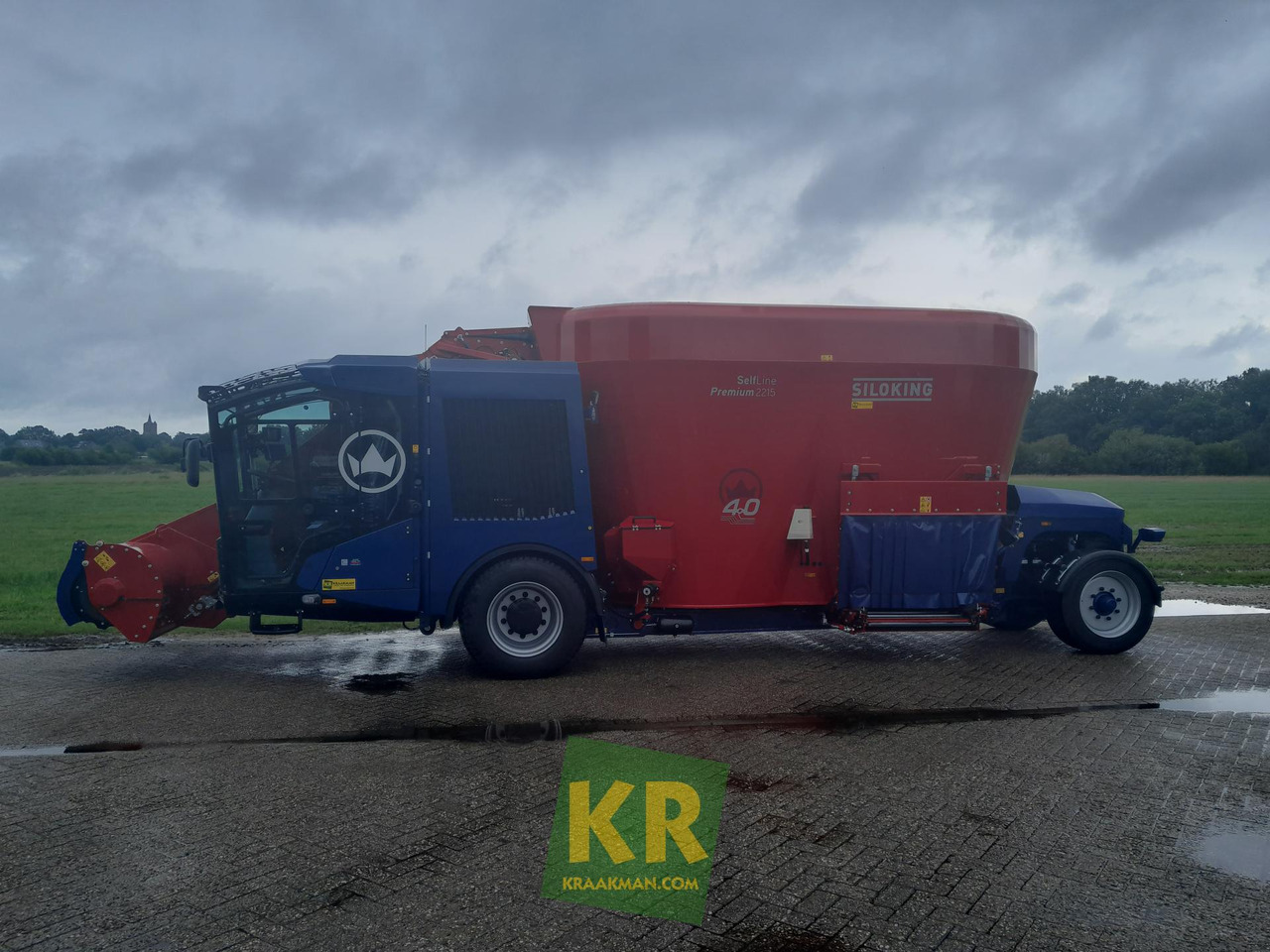 Forage mixer wagon Siloking Selfline