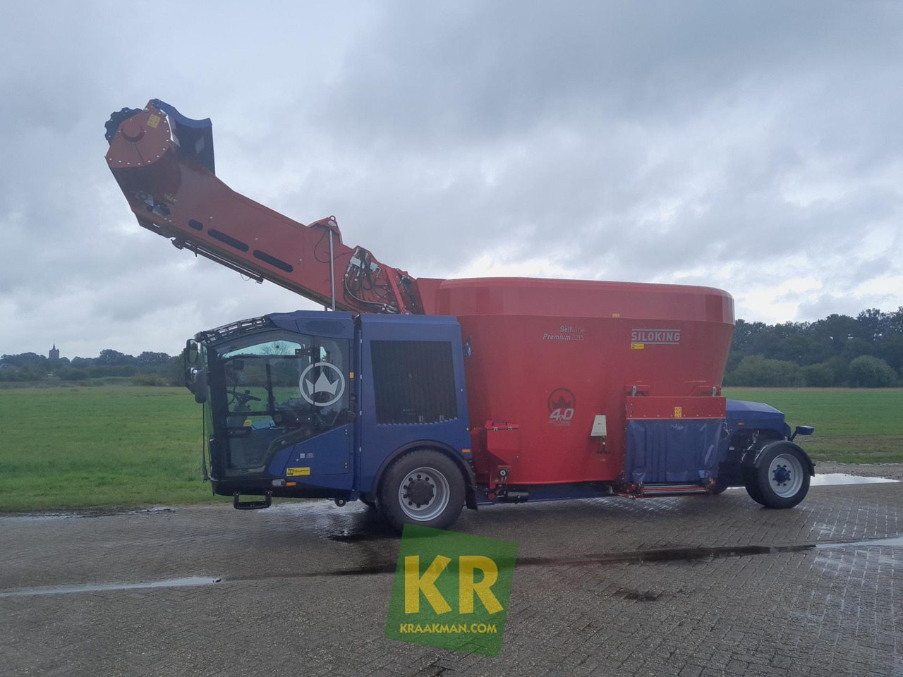 Forage mixer wagon Siloking Selfline