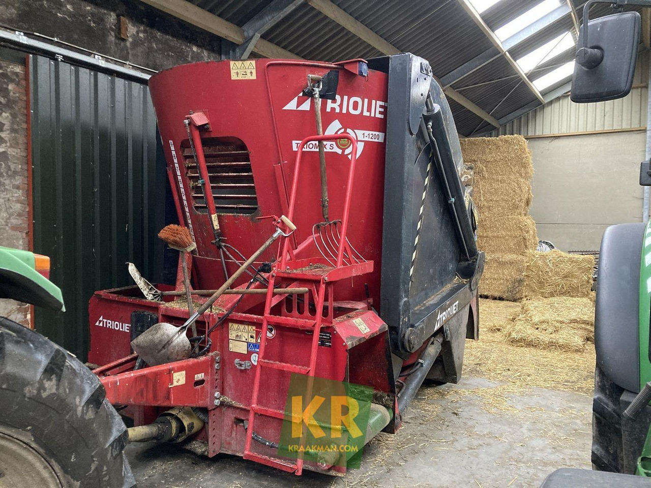 Forage mixer wagon TRIOMIX S1 1200 Trioliet