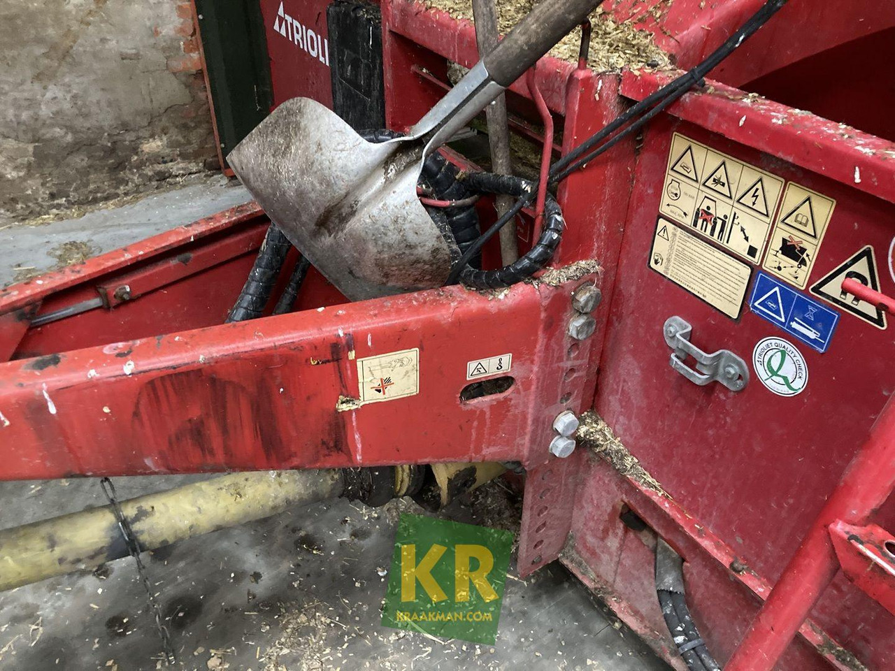 Forage mixer wagon Trioliet TRIOMIX S1 1200