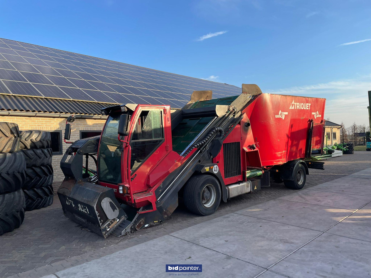 Forage mixer wagon Triotrac