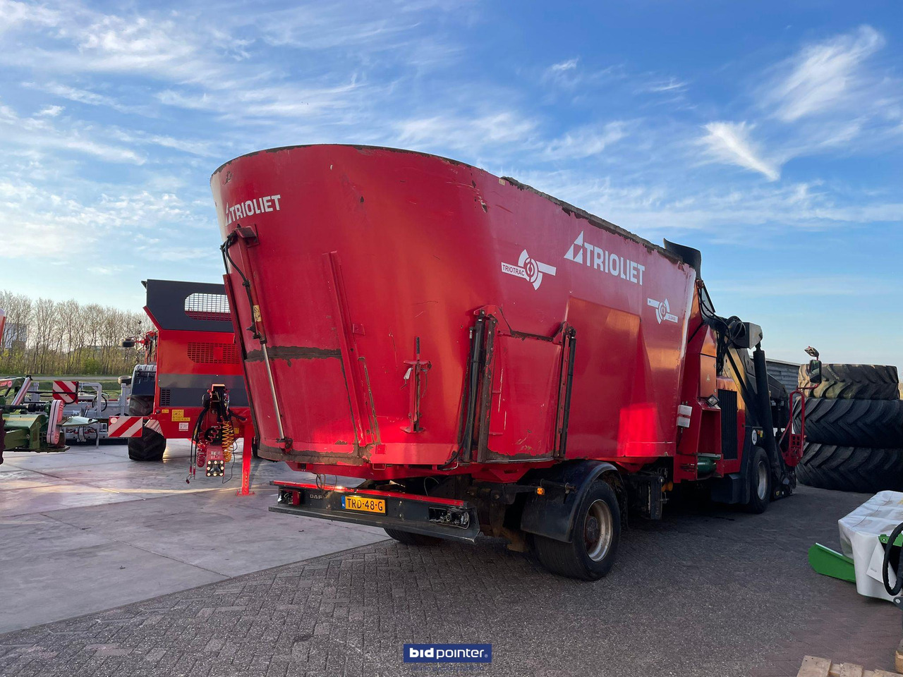 Forage mixer wagon Triotrac