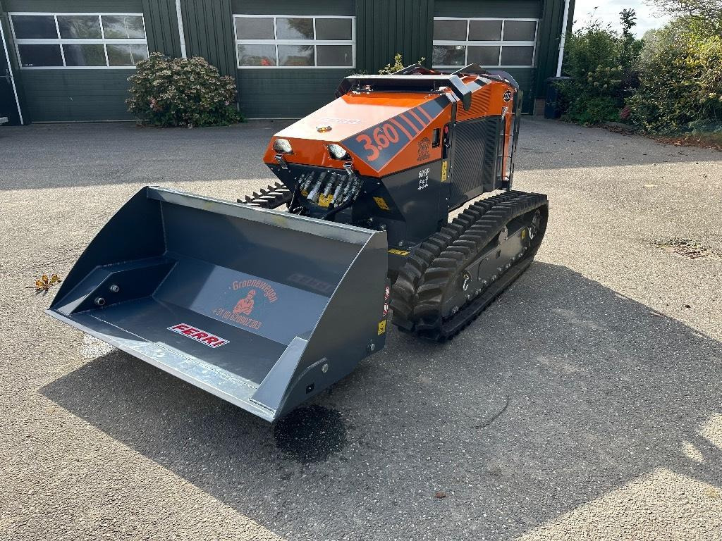 Garden mower Ferri iCut 3.60 talud afstandbestuurbare klepelmaaier