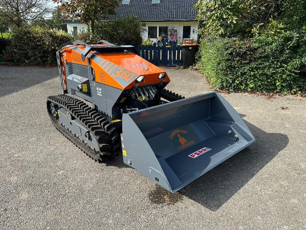 Garden mower Ferri iCut 3.60 talud afstandbestuurbare klepelmaaier