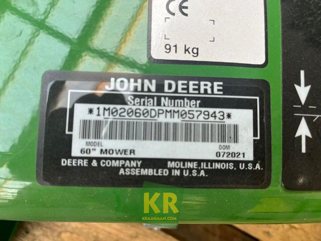 Garden mower John Deere 60D IN.
