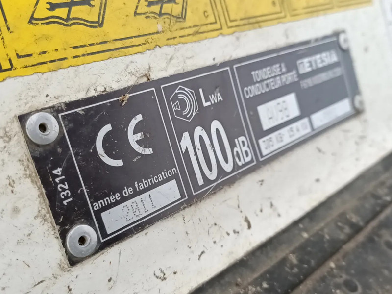 Garden mower Maaier Etesia Twenty One HP