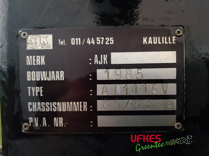 Garden tiller AJK AT 1115 V