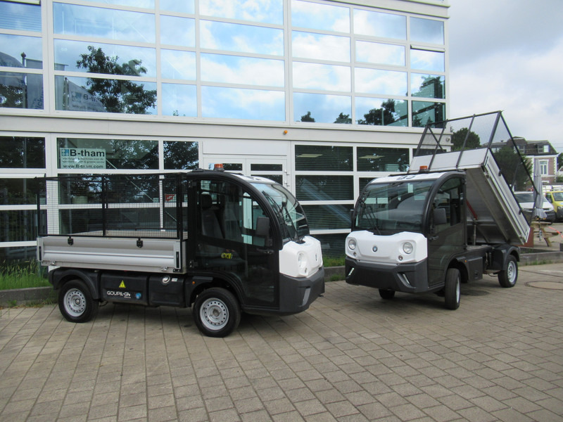 Garden tiller Goupil G4 48V Kipper - Tipper Hoge hekken