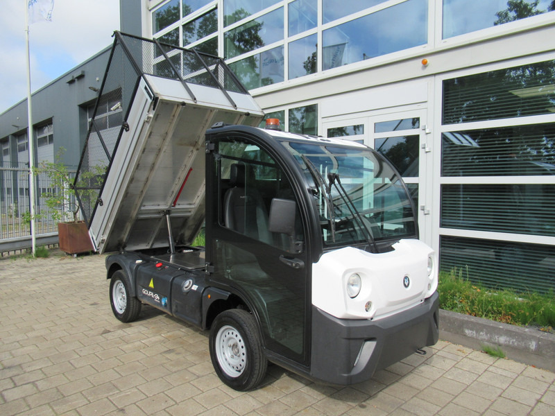Garden tiller Goupil G4 48V Kipper - Tipper Hoge hekken