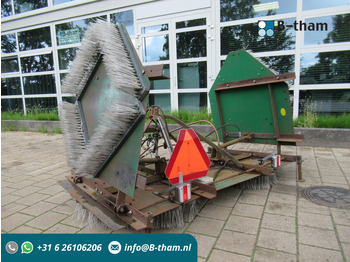 Garden tiller Grasveger 3-PT hef Kunstgras Sleep