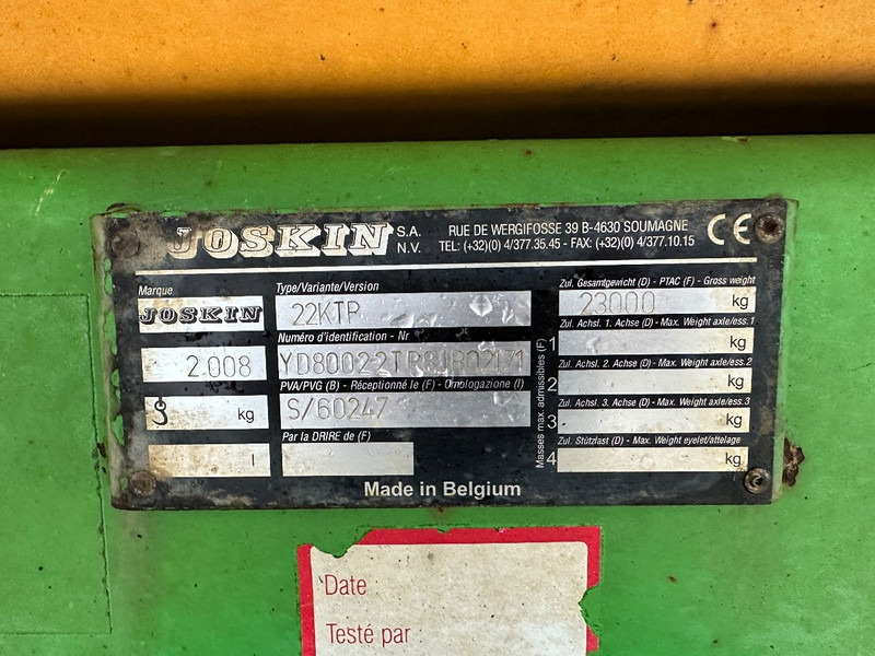 Garden tiller Joskin 22 KTP