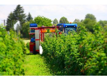 Grape harvesting machine WEREMCZUK Raspberry, blackberry, blueberry harvester KAREN