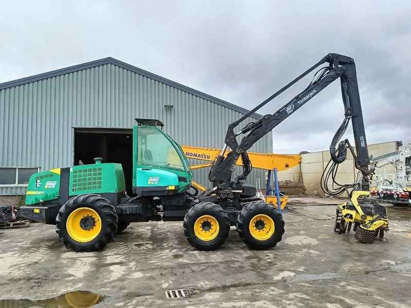 Harvester Timberjack 1270D harvester delimber bomenrooier 2004 CE airco