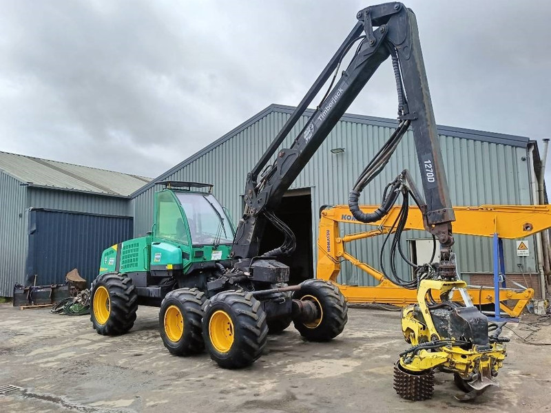 Harvester Timberjack 1270D harvester delimber bomenrooier 2004 CE airco