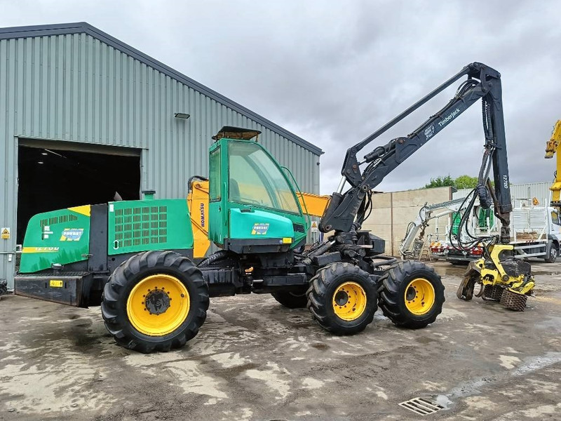 Harvester Timberjack 1270D harvester delimber bomenrooier 2004 CE airco