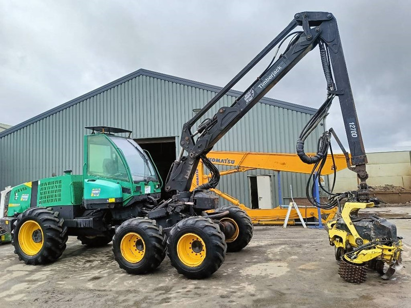 Harvester Timberjack 1270D harvester delimber bomenrooier 2004 CE airco