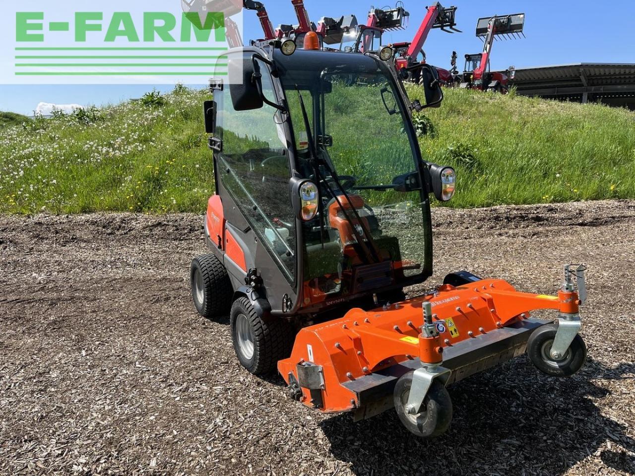 Farm tractor Husqvarna p525 d mit kabine und schleglmäher: picture 3