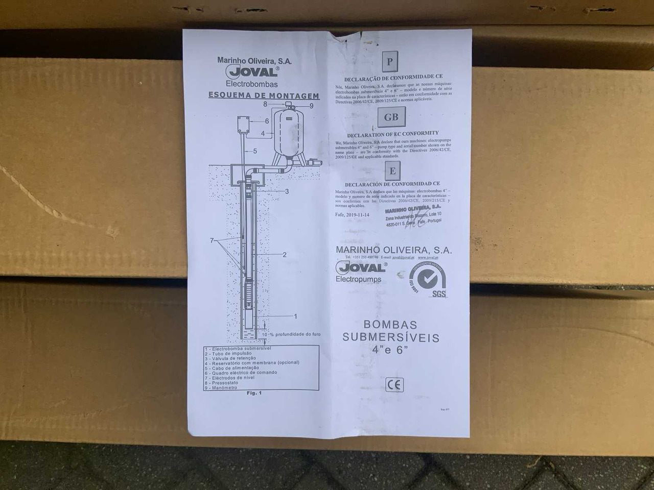 Irrigation system Joval